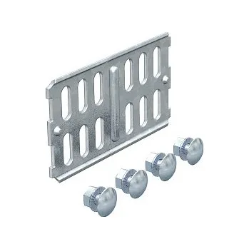 kabelová chránička OBO RLVK 60 FT Podélná spojka pro kabelový žlab přepážka 60x100 Ocel žár.zinek