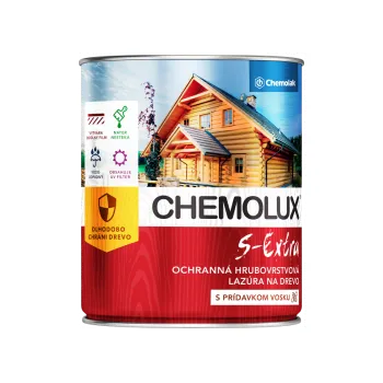 Lak na dřevo Chemolux S extra čer.smrk/2,5 l (S1025)