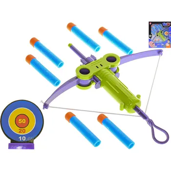 Mikro trading Kuše s terčem a pěnovými náboji