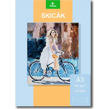 Skicák Stepa A3, 20listů