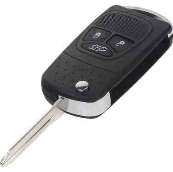 Autoklíč Náhr. obal klíče pro Chrysler, Jeep 3-tlačítkový - 48CH105
