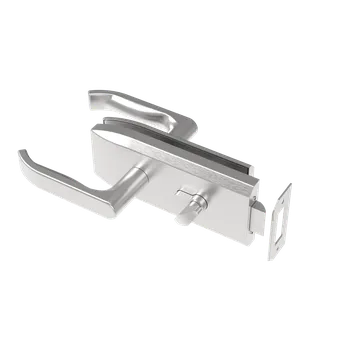 Dveřní kování UMAKOV Zámek pro skleněné dveře inox, glass t 8,10,12mm