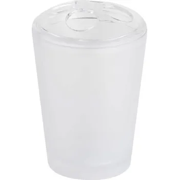 Držák na kartáček FROST – držák na zubní kartáčky – bílá – BISK 06340