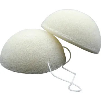 Odličovací ubrousek Konjac Konjaková houbička bílá, 1 ks Tvar: Klasik