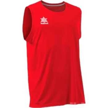 Basketbalový dres LUANVI POL, barvav 0022 červená, velikost 4XS