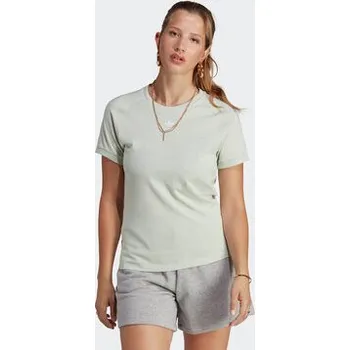 adidas T-Shirt Essentials+ Made with Hemp T-Shirt HA7151 Zelená Slim Fit XS