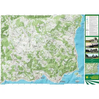 Plakát Arma/Arma 2 Printed Chernarus and Sahrani Map