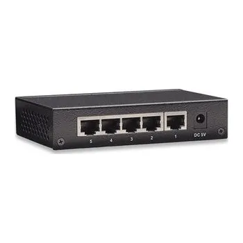 Switch Intellinet 5-Port Gigabit Ethernet Switch, kovový