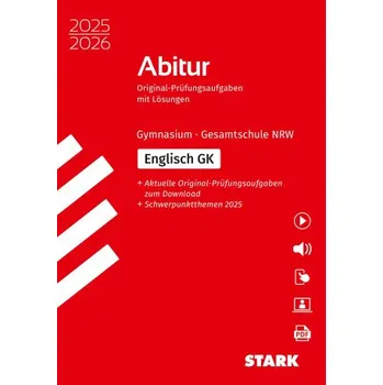 Cizojazyčná kniha STARK Abiturprüfung NRW 2025/26 - Englisch GK, m. 1 Buch, m. 1 Beilage (DE)