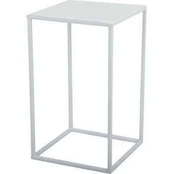 Stojan na květiny HowHomely Simple DD0026 40 x 24 cm bílý 