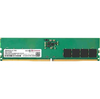 Operační paměť TRANSCEND DIMM DDR5 16GB 4800MHz 1Rx8 2Gx8 CL40 1.1V