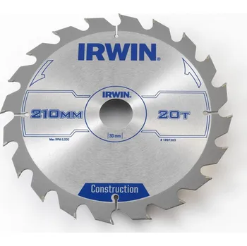 Pilový kotouč Kotouč pilový 210x30/20/16x20z IRWIN