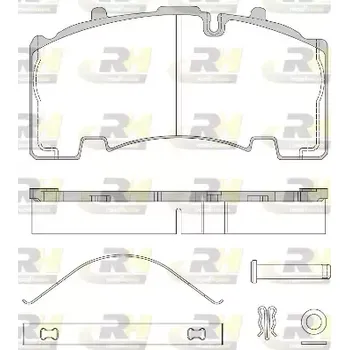 Brzdová destička ROADHOUSE Sada brzdových destiček RDH JSX 21555.80