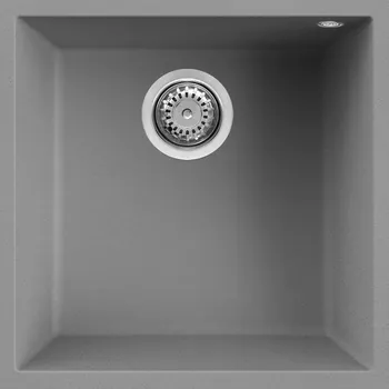 Granitový dřez ELLECI QUADRA 102 G48 Spodní montáž