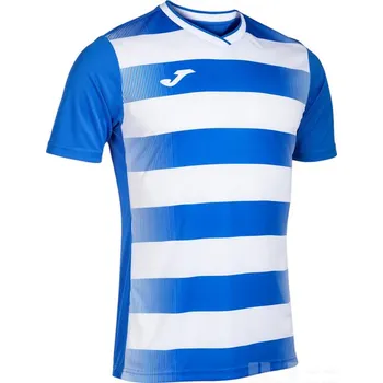 Dres JOMA EUROPA V, barva modrá - bílá, velikost L