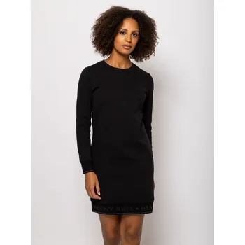 Dámské šaty Heavy Tools dámské šaty s dlouhým rukávem Vakto24 černé Velikost: S