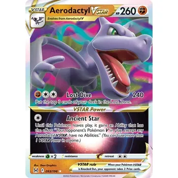 Karetní hra Aerodactyl VSTAR 093/196 - Lost Origin