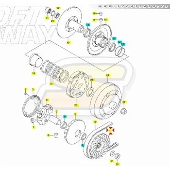 Motor pro motocykl Suzuki Polořemenice Burgman 250 98-06 2111014F01