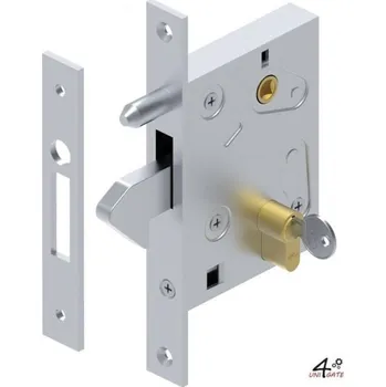 příslušenství k bráně Zámek pro posuvné brány, boční, rozteč 72mm, hl. 60mm