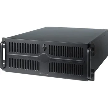 Racková skříň CHIEFTEC skříň Rackmount 4U ATX/EATX UNC-411E-B-80R, 2x 800W, Black