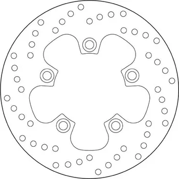 Brzdový kotouč Brzdový kotouč BREMBO Oro Fix - 68B40744 SUZUKI GSX-R 1000 2001-2016