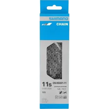 Řetěz na kolo Shimano HG-601/126 11-KOLO+SPOJKA BOX řetěz + DÁREK