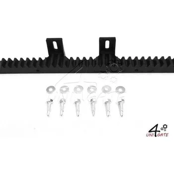 Pohon brány Nylonová ozubená tyč, hřeben, 6ks úchytů vč.šroubů, ocelové jádro