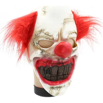 Karnevalová maska Latexová maska - Klaun