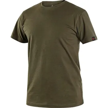 CXS Tričko NOLAN, krátký rukáv, khaki, vel. XL