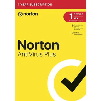 Software NORTON ANTIVIRUS PLUS 2GB CZ 1 uživatel pro 1 zařízení na 1 rok ESD