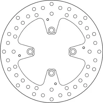 Brzdový kotouč Brzdový kotouč BREMBO 68B407H1 fix DUCATI 1199 Panigale 2012-2017