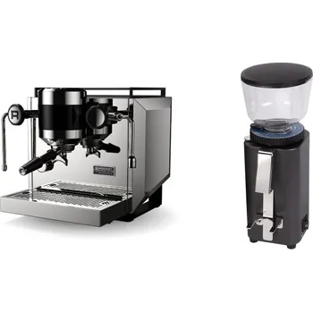 Kávovar Rocket Espresso Bicocca, stainless silver + ECM C-Manuale 54,…