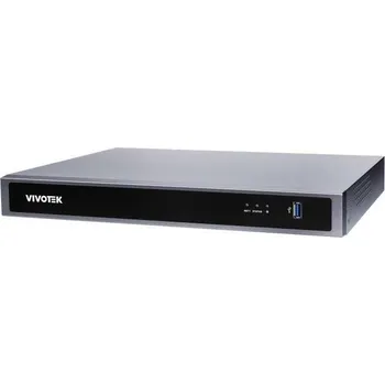 IP kamera Vivotek NVR ND9326P, 8 PoE (max.120W) kanálů, propustnost IN/OUT max. 192Mbps/224Mbps, 2x HDD, H.265, RAID 0,1