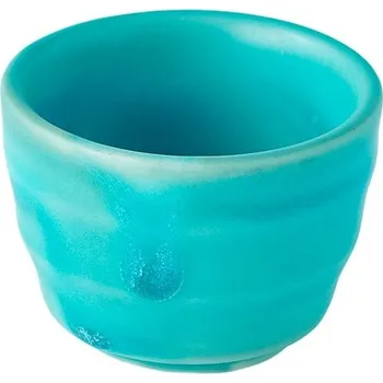 Šálek na saké AQUA 35 ml, modrá, keramika, MIJ