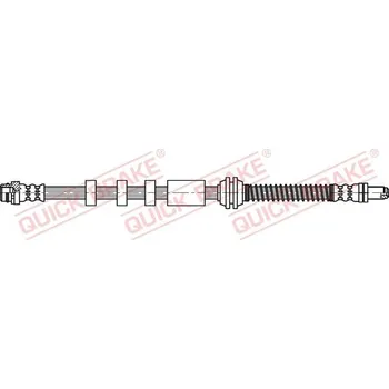 Brzdová hadice Brzdová hadice QUICK BRAKE 32.831