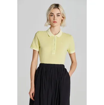 Dámská košile POLOKOŠILE GANT SUNFADED SS PIQUE POLO PASTEL LIME