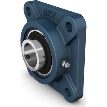 FY 50 TF SKF litinové čtvercové těleso s ložiskem zajištěným na červíka