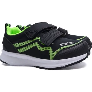 Chlapecká obuv Softshelové boty ALPINEX A224022 black green Velikost: 28