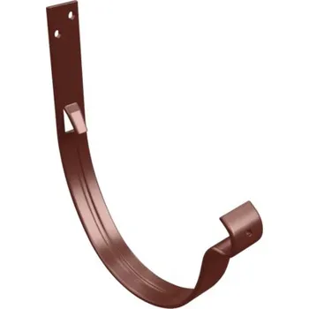 okap Okapový hák PRECIT 125 mm krátký délka 80 mm plechový 3009 oxidovaná červená