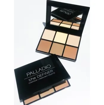 Paletka dekorativní kosmetiky Palladio Contour Definer Pallet - Konturovací paletka 18 g