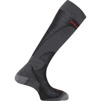 Pánské termoprádlo ponožky Salomon Enduro black/red - Velikost: XL