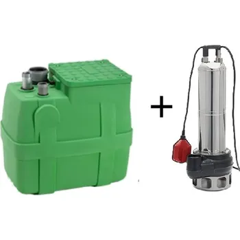 Čerpadlo SEA-LAND SEA LAND Green Box 200l+DVX 120 M 230V čerpací stanice pro odpadní vody 224312000