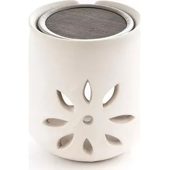 Aroma lampa Vykuřovací pícka Flower (Keramická pícka na čajovou svíčku, s odnímatelným sítkem na byliny a jiná vykuřovadla)