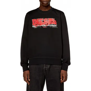 Pánská mikina MIKINA DIESEL S-GINN-K40 SWEAT-SHIRT BLACK4