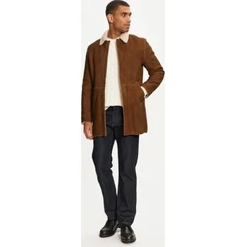 Dámský kabát Milestone Kožich Tabeo 431632 21045 Hnědá Regular Fit 52