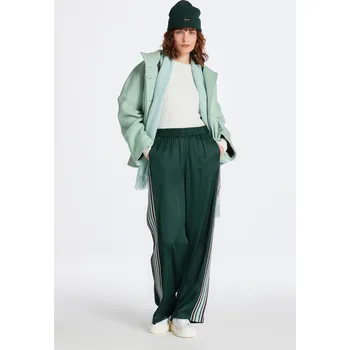 Dámské kalhoty KALHOTY GANT RELAXED STRIPE PULL ON PANTS TARTAN GREEN