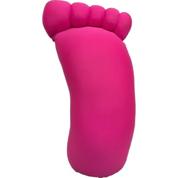 Polštář ODEL Antistresový polštář ve tvaru stopy - růžový