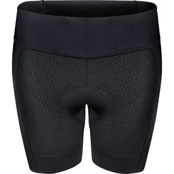 Cyklistické kalhoty Dámské kraťasy FORCE ELLIE LADY do pasu s vložkou černé XS