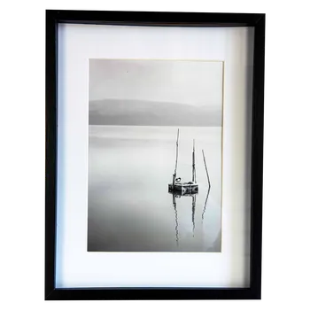 Fotoalbum Fotorámeček Aura, 30 × 40 cm, dřevěný, černý 1130000