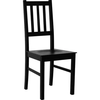 Jídelní židle Dřevěná židle do kuchyně EDON 400 - černá